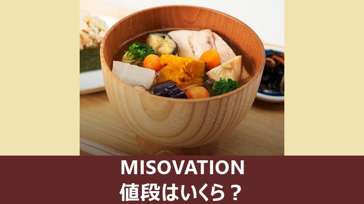 MISOVATIONは高いのか、値段を紹介する記事のアイキャッチ画像